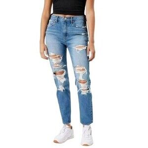 American Eagle 90s Slim Boyfriend Women's High-Rise Jeans Size 00|24W Short